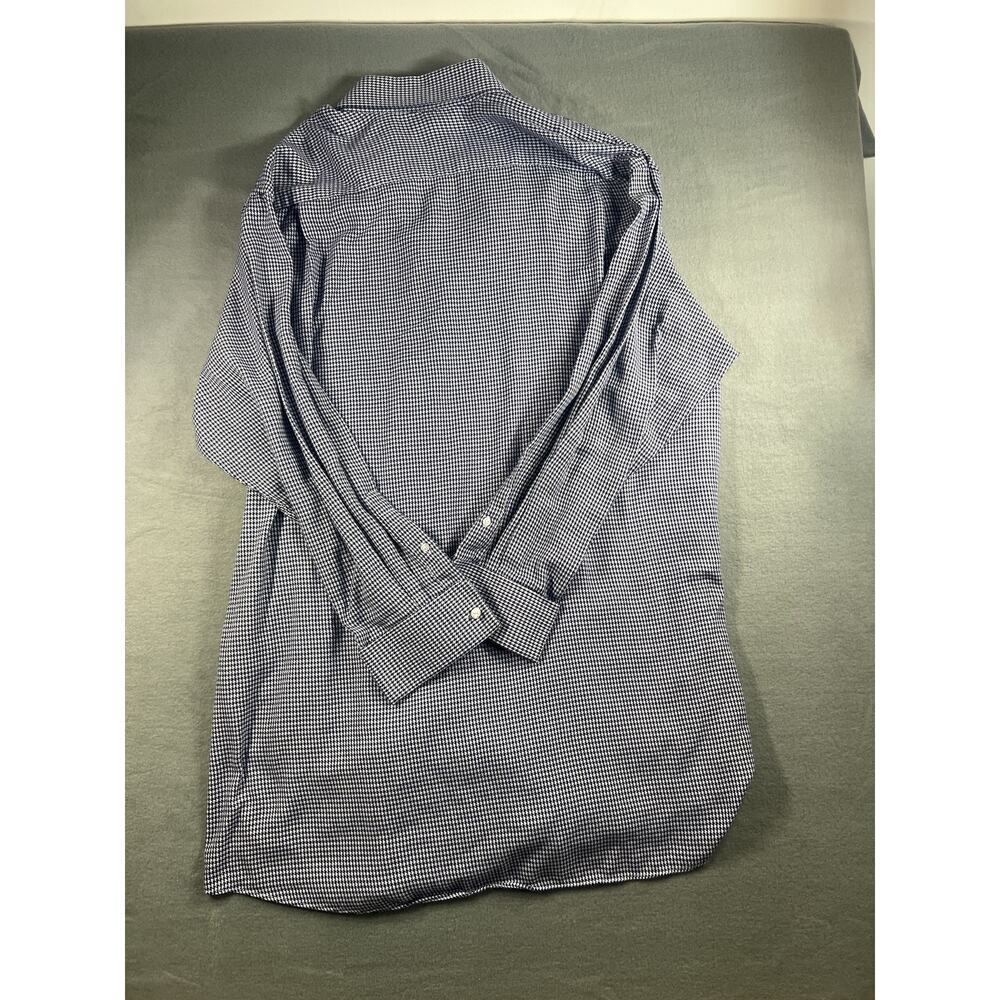 Stacy Adams Men's Button-Down Cotton Shirt, Size 18.5, Long Sleeve - Picture 5 of 11